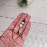 Sparkle Snowman Earrings