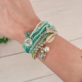 Sun Sand Serenity Beaded Bracelet Set