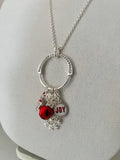 Joy Jumble Christmas Charm Necklace
