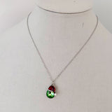 Grumpus Green Christmas Necklace