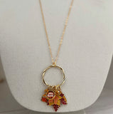 Give Thanks Jumble Charm Necklace