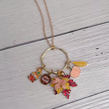Give Thanks Jumble Charm Necklace